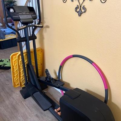 Nordic track exercise bike, exercise equipment