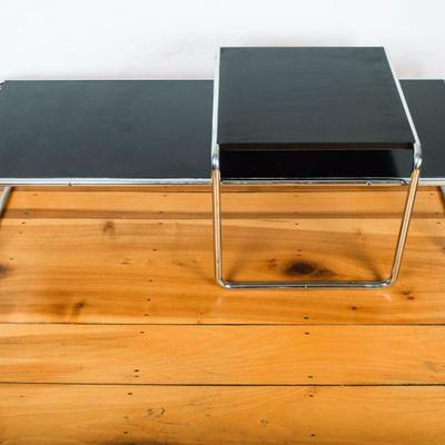 Black laccio coffee tables 1