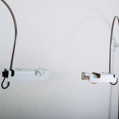 White spider wall lamps 2