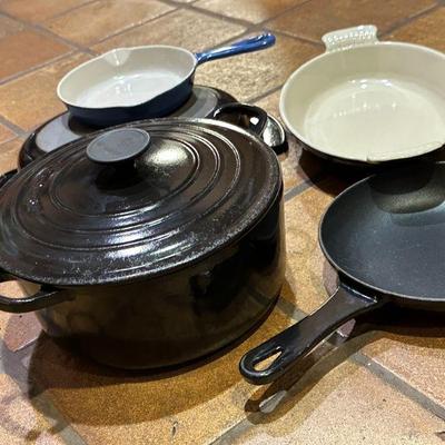 LeCrueset cast-iron