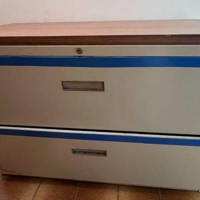 KFT117- (2) Drawer Metal Cabinet 