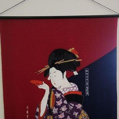 KFT161 - Asian Woman Wall Hanging