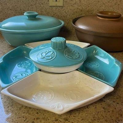 KFT043- Vintage Usa, Miramar Of California & Heath Serveware