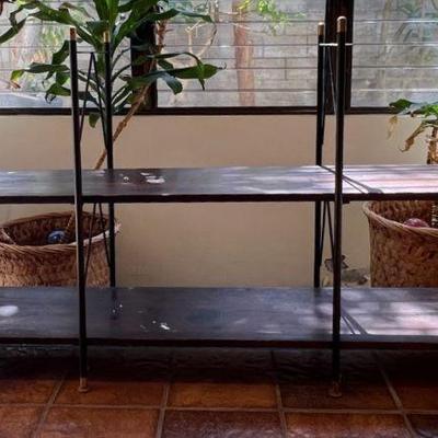 KFT116- (2) Tier Wooden Shelf