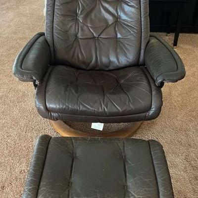KFT001- Erkones Stressless Recliner Chair & Footrest