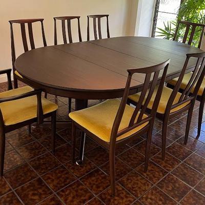 KFT011 Wooden Mid Century Modern? Dining Table & Chairs