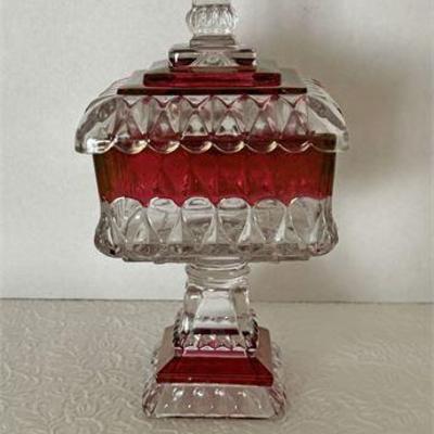 Westmoreland Ruby Red Flash Candy Dish.jpg