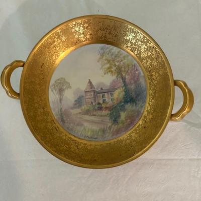 Pickard • Challinor • Vellum • Landscaoe • Compote • $82.50 • 9” across (including handles)