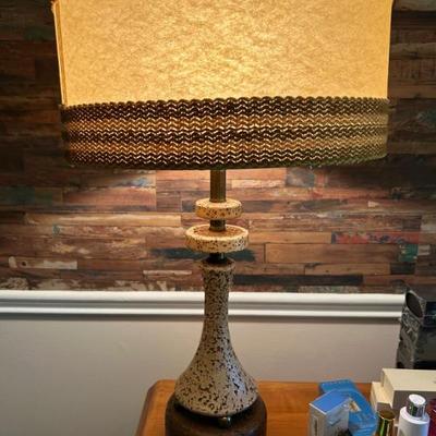 1960’s • MCM / TIKI • Lamps • Original Shades • $390 (pair) 