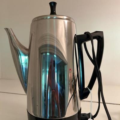 Presto • Stainless Steel • Electric • Percolator • $19.50