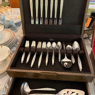 International • Deep Silver • ‘Laurel Mist’• 45 Pieces and Case • $160