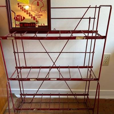 Vintage • Red • Commercial • Display • Rack • $49.50 • (35”h x 25”w) 