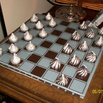 Hershey's Kiss Checkers