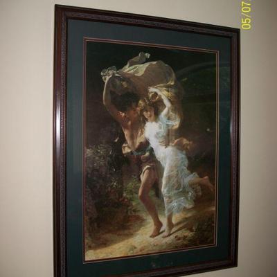 1880 The Storm / Framed