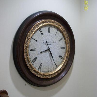 Large Wall Clock by Madison Clocks