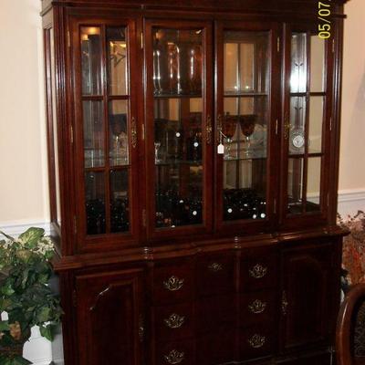 Lighted China Cabinet