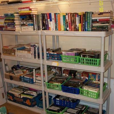 Disney VHS / Books / DVD's
