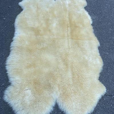 Lot 60 | Large Faux Fur Rug
