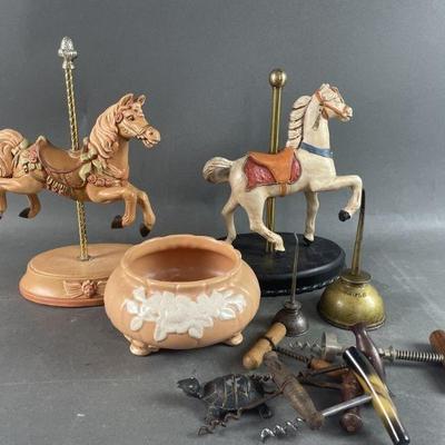 Lot 122 | Carousel Horses and More
