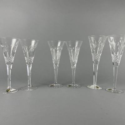 Lot 53 | Vtg Waterford Crystal Flute Lot
