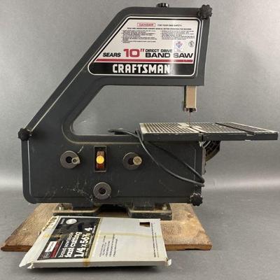 Lot 384 | Sears 10 Inch Direct Drive Band Saw
