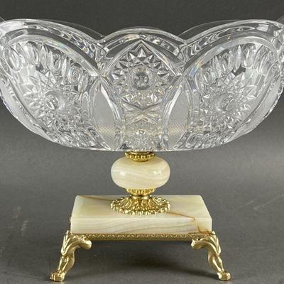 Lot 455 | Vintage Crystal Centerpiece
