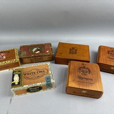 Lot 206 | Vtg Cigar Boxes
