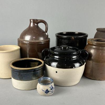 Lot 334 | Vintage Stoneware Crocks
