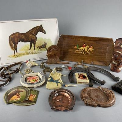 Lot 149 | Vtg Equestrian Decor & More!
