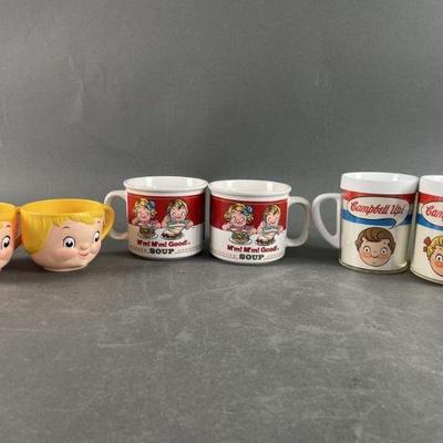 Lot 77 | Vintage Campbell’s Soup Mugs
