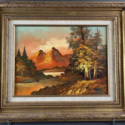 Lot 449 | Signed G. Whitman Oil Painting with COA
