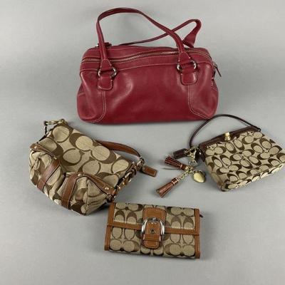 Lot 32 | Vtg Cole Hann Burgundy Shoulder Bag & More!
