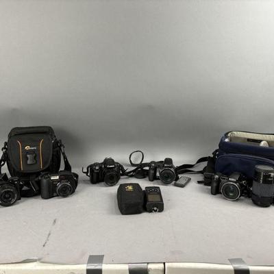 Lot 252 | Vtg Sony Cameras & More
