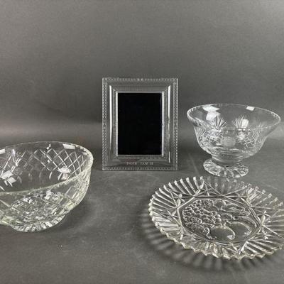 Lot 45 | Waterford Crystal Picture Frame & More

