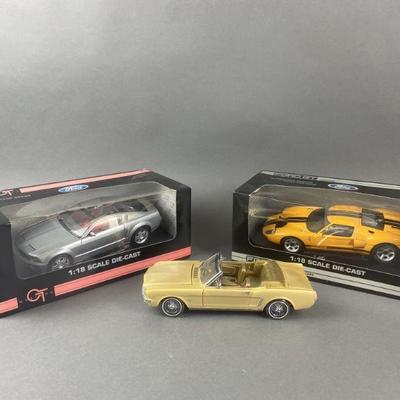 Lot 47 | 3 Ford 1:18 Die Cast Cars
