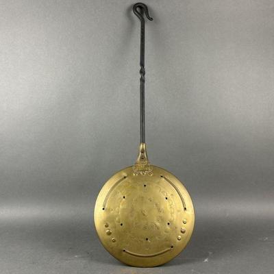 Lot 301 | Antique Brass Bed Warmer

