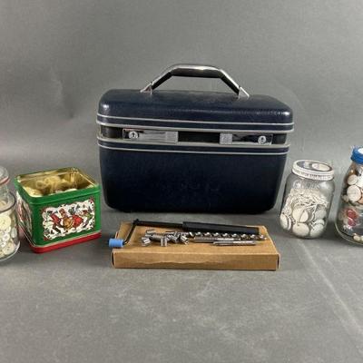 Lot 259 | Vintage Samsonite Case With Key & More
