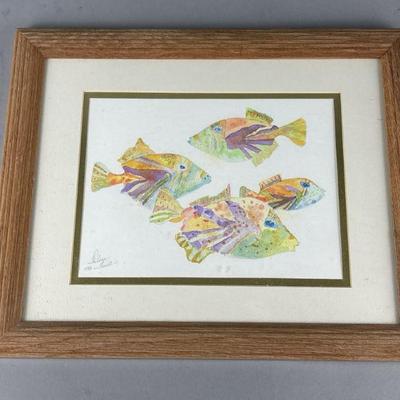 Lot 323 | Signed Watercolor Painting
