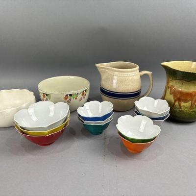 Lot 233 | Vtg Lotus Bowls & More
