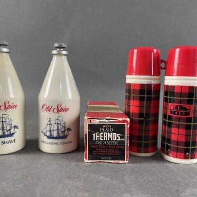 Lot 92 | Thermos and Old Spice Body Products
