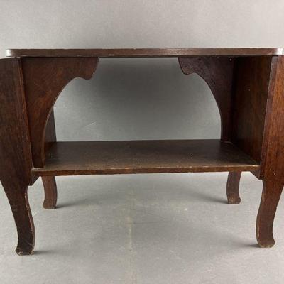 Lot 399 | Small Vintage Wood Table
