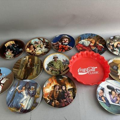 Lot 340 | Coca-Cola Bowl, Plates & More
