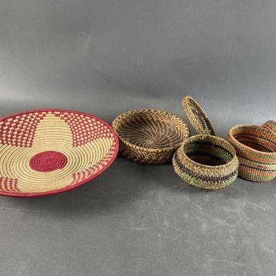 Lot 112 | Woven Basket Lot
