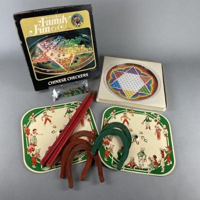 Lot 141 | Vtg Chinese Checkers & Pitch ‘Em Game
