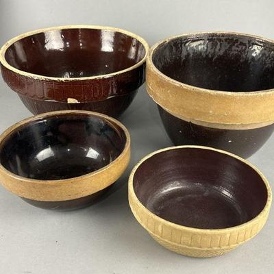 Lot 325 | Vintage Crock Bowls
