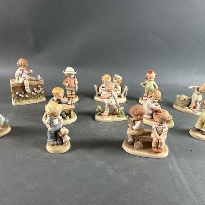 Lot 268 | Vintage 12 Memories Of Yesterday Figures
