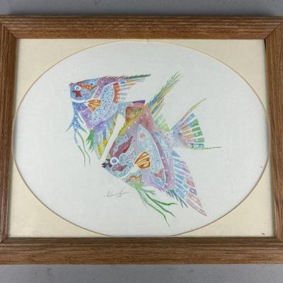 Lot 319 | Signed Watercolor Painting

