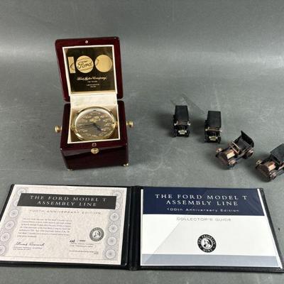 Lot 24 | Ford Motor Company Clock & More
