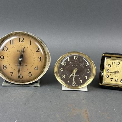 Lot 262 | Vtg Westclox Alarm Clocks & More
