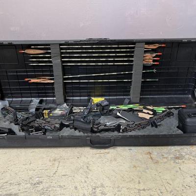 Lot 403 | Darton Excel Compound Bow, Arrows & More
